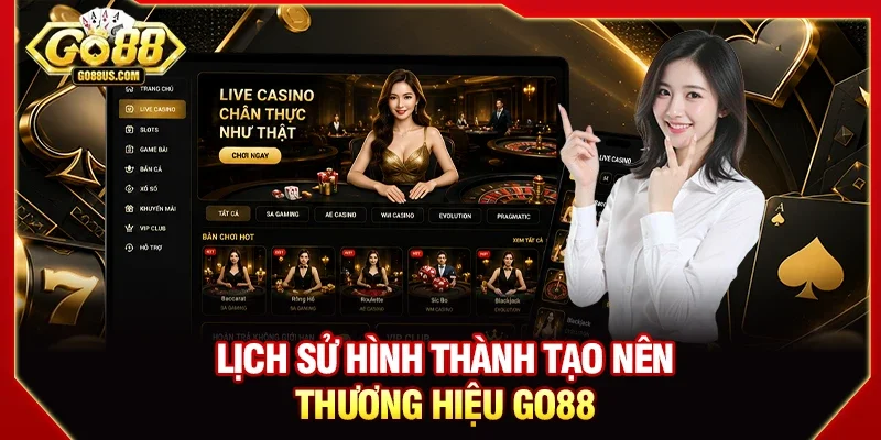 Lịch sử hình thành tạo nên thương hiệu GO88